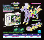 Collision Transforming Dinosaur Car