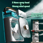 Portable Humidifying Air Cooler Fan