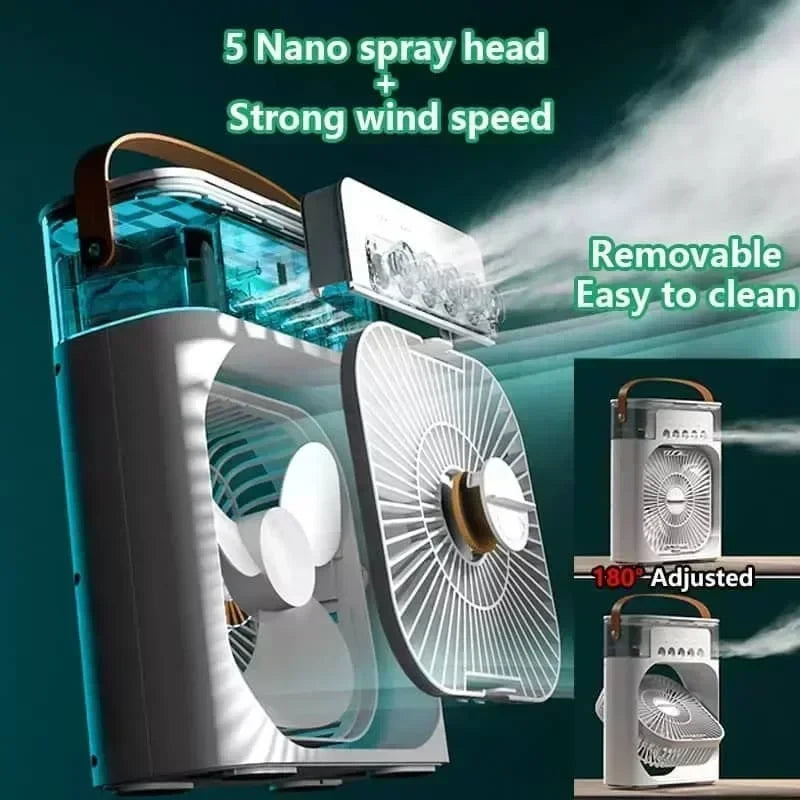 Portable Humidifying Air Cooler Fan