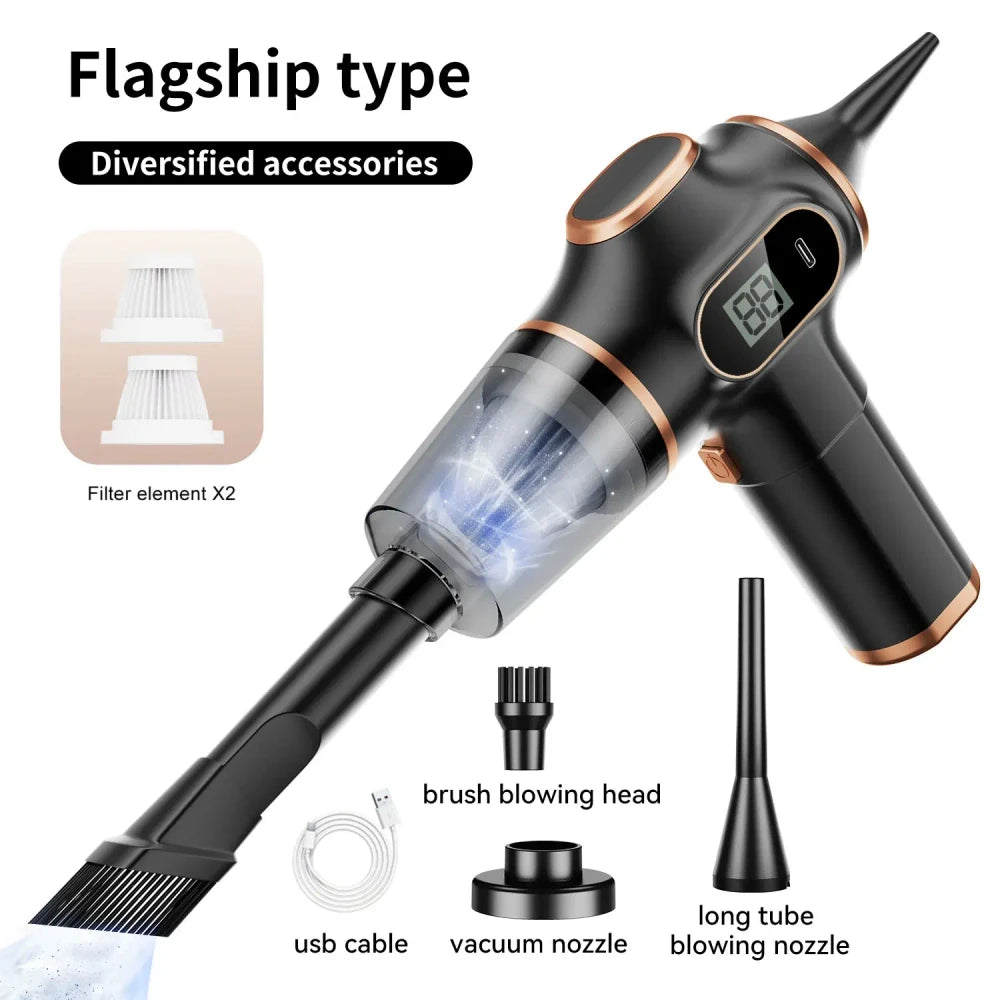 TINSOL Wireless Handheld Car Vacuum Cleaner