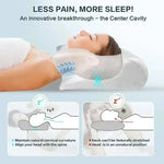 Contoured Butterfly Memory Foam Neck Pillow