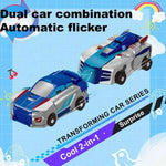 Collision Transforming Dinosaur Car