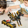 Collision Transforming Dinosaur Car