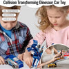 Collision Transforming Dinosaur Car